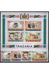 Tanzania Mi 0087-90+Bl.9