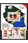 Tanzania známky Mi 3973-8 + Bl. 522