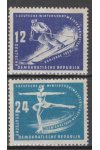 NDR známky Mi 246-247  tužka, rez