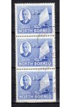 North Borneo známky Mi 284 3 páska
