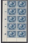 Deutsches Reich známky Mi 823 10 Blok Počítadla