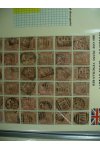 Anglie specializovaná sbírka známky SG 166