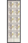 ČSSR známky 2110 10 Blok Fl