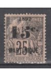 Martinique známky Yv 17c - DV číslice 5 + Přetisk na poškozené známce