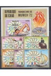 Tchad známky Mi 641-45 + Bl 57