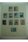 Rakousko sbírka známek 1945 - 1975 + listy Lindner