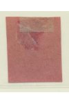 ČSR I známky 163 Zt - Černý - Růžový papír - Promaštěná nálepka