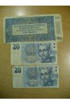 Partie bankovek - Československo