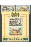 Tanzania známky Mi 179-80+Bl.24