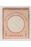 Deutsches Reich známky Mi 3 - Nový lep