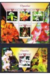 Guinea Bissau známky Mi 7819-22+Bl.1362 Orchideje