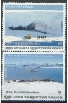 Francouzská Antarktida známky Mi 821+23
