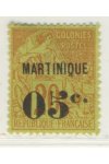 Martinique známky Yv 11 bez lepu