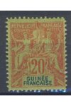 Guinée Francaise známky Yv 7 - Falzum