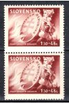 Slovensko známky 116 Dvoupáska