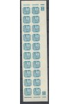 Protektorát známky NV 10 20 Pás Dz 19-44 2x Přerušený rám