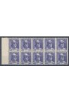 ČSSR známky 394 10-ti blok krajový