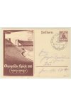 Deutsches Reich celistvosti - Postkarte Olympische Spiele