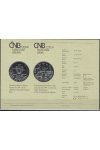 Certifikát k pamětní stříbrné minci - 100 výročí založení čs. legií