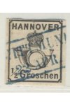 Hanover známky Mi 17