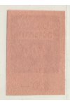 ČSR I známky DL11 Zt - Oranžový - Růžový papír