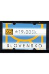 Slovensko známky AT II hodnota 19 Sk světlý tisk