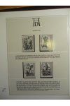 Albrechr Dürer partie známek + Album