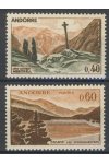 Francouzská Andora známky Mi 191-92