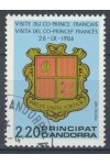 Francouzská Andora známky Mi 376
