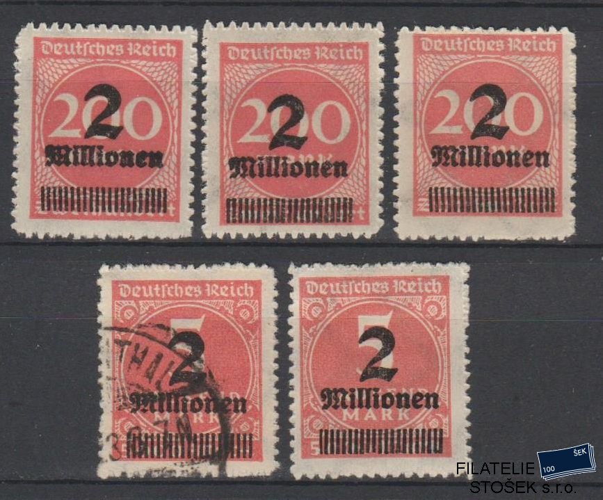 Deutsches Reich známky Mi 312 -  Sestava
