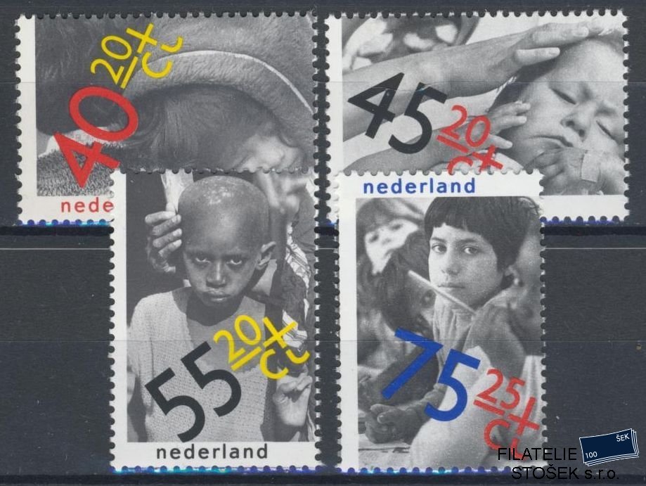 Holandsko známky Mi 1147-50