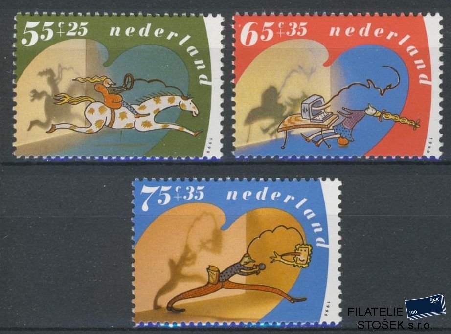 Holandsko známky Mi 1392-4