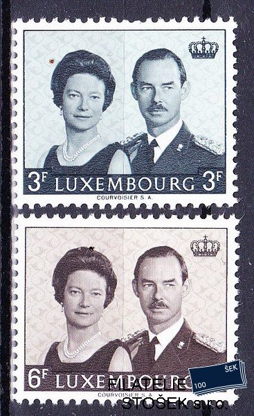 Lucembursko známky Mi 701-2