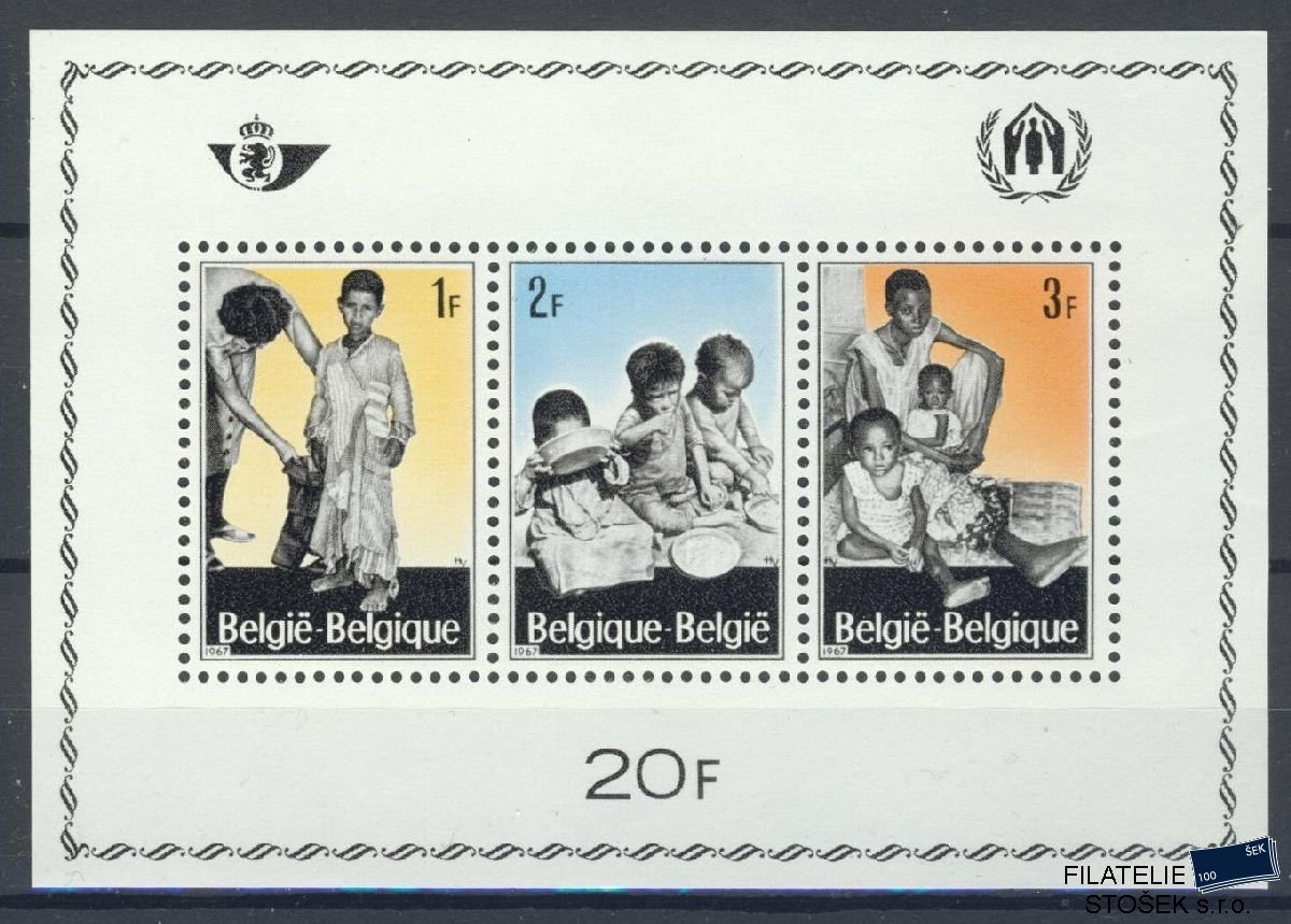 Belgie známky Mi Blok 37