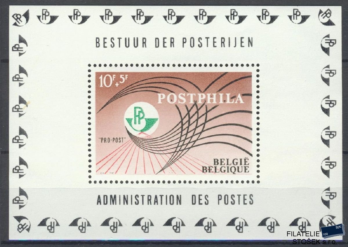 Belgie známky Mi Blok 38