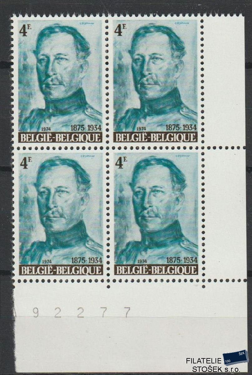 Belgie známky Mi 1756 4 Blok