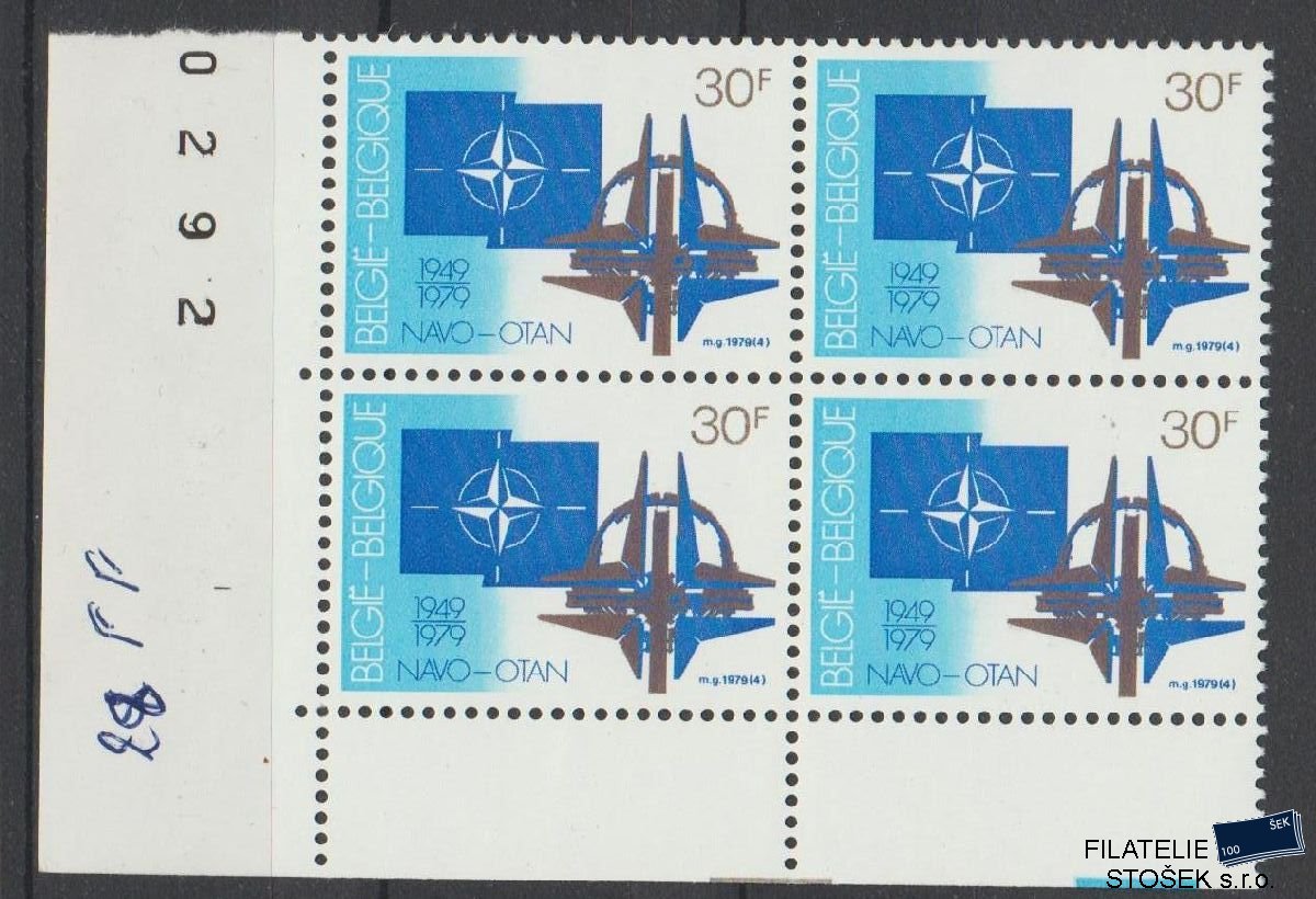 Belgie známky Mi 1979 4 Blok