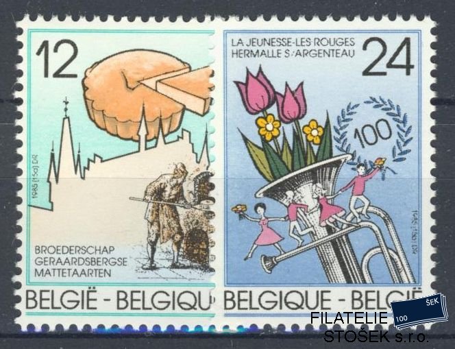 Belgie známky Mi 2236-37