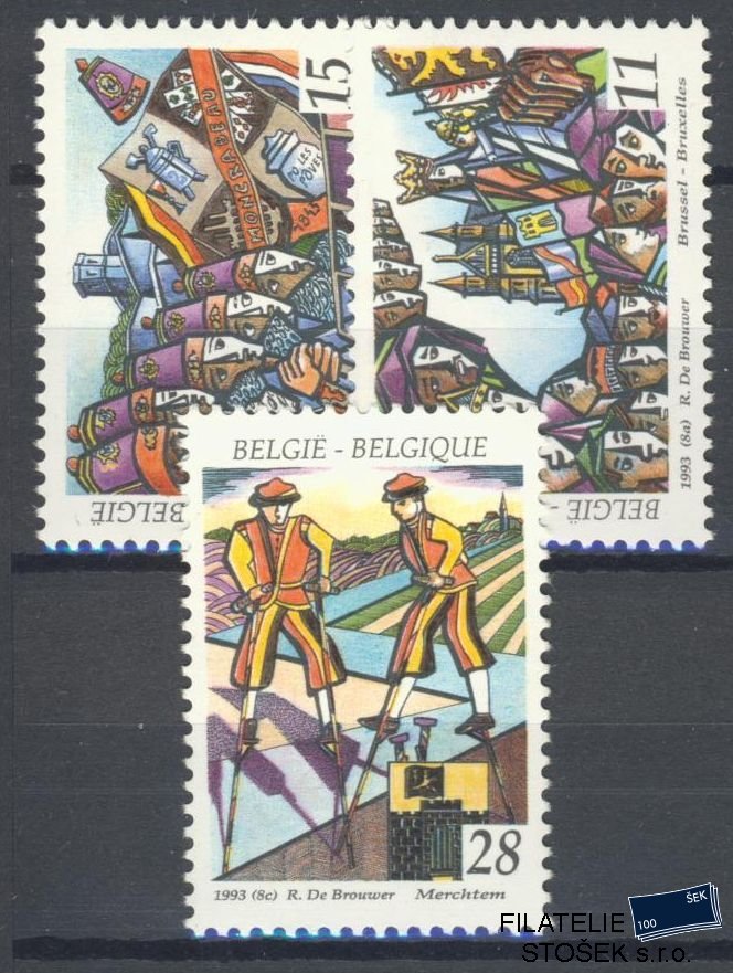 Belgie známky Mi 2561-63