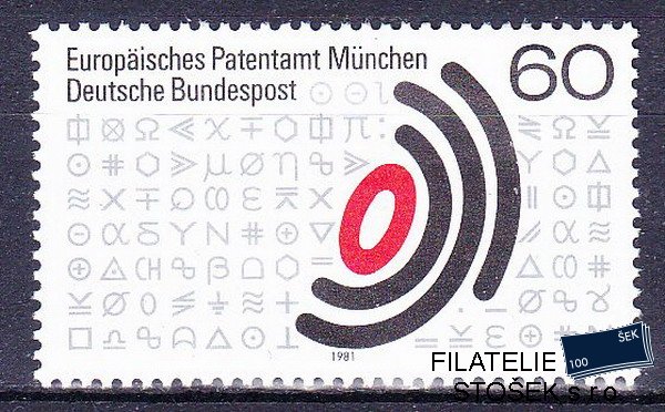 Bundes známky Mi 1088