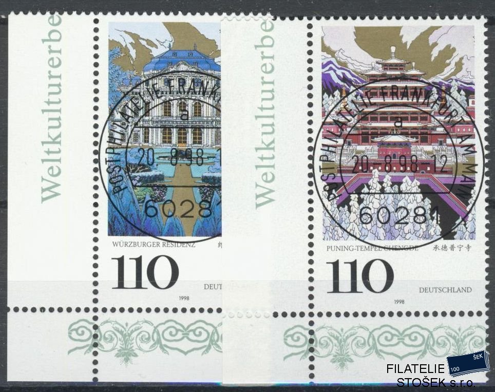 Bundes známky Mi 2007-8