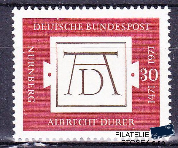 Bundes známky Mi 677