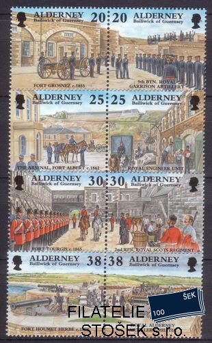 Alderney známky Mi 0137-44