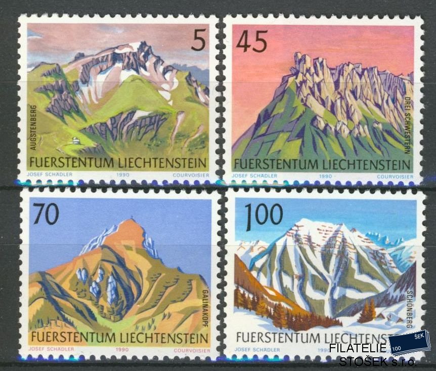 Liechtenstein známky Mi 993-6