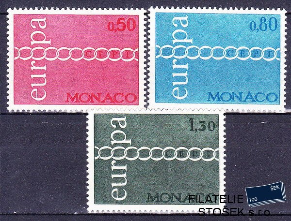 Monako známky Mi 1014-6