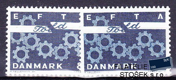 Dánsko známky Mi 0450 x+y