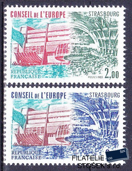 Francie známky Mi 0032-3
