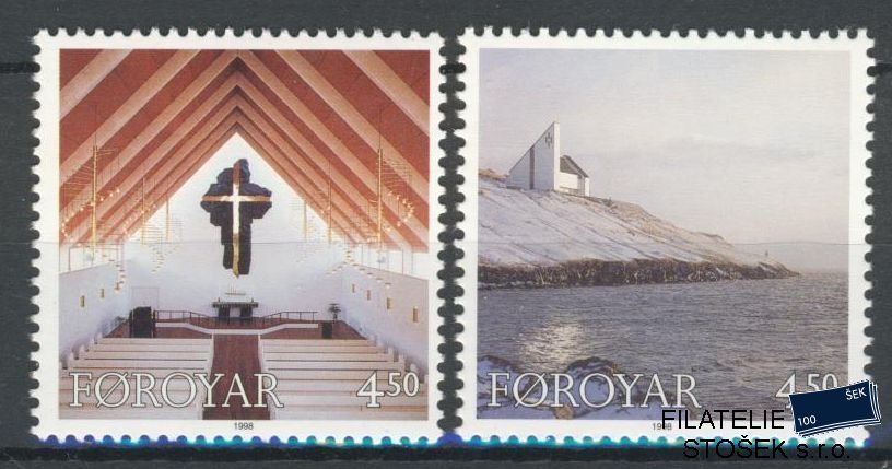 Faerské ostrovy známky Mi 345-6