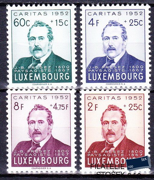 Lucembursko známky Mi 501-4