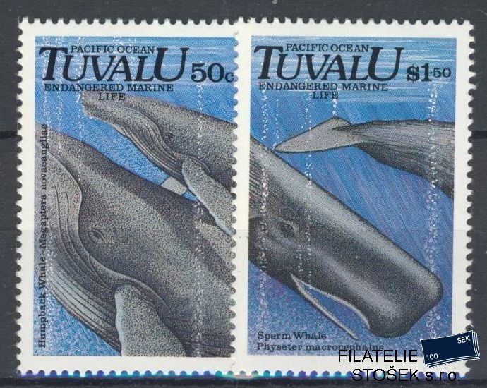 Tuvalu známky Mi 592,94 - Ryby
